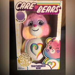 Care Bears Togetherness Bear Rainbow Colors With Heart On Belly. 2021. NIB